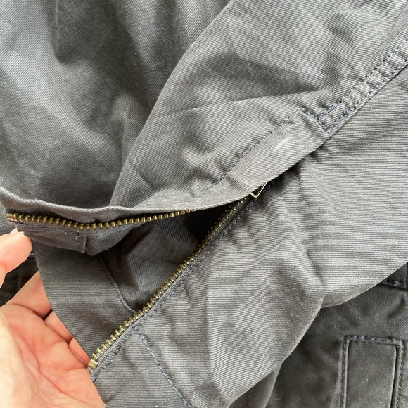 98% cotton Alex Mill jumpsuit, dark grey - Picture 6 of 11